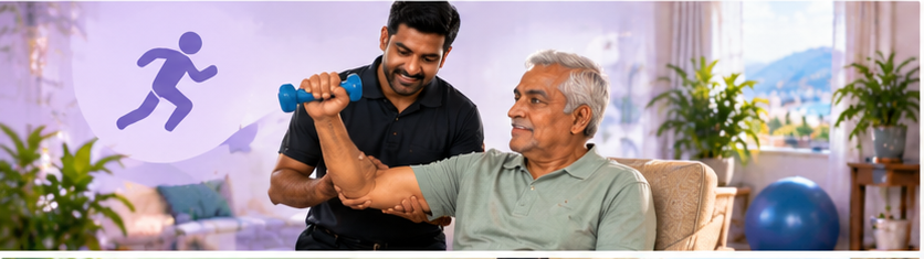 Physiotherapy at Home Banner